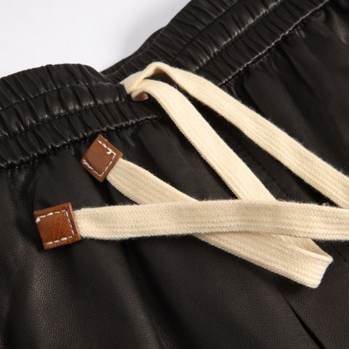 Custom-Made Water-Dyed Uncoated Cropped Wide-Leg Pants for Women High-Quality Fashionable Comfortable - Image 4