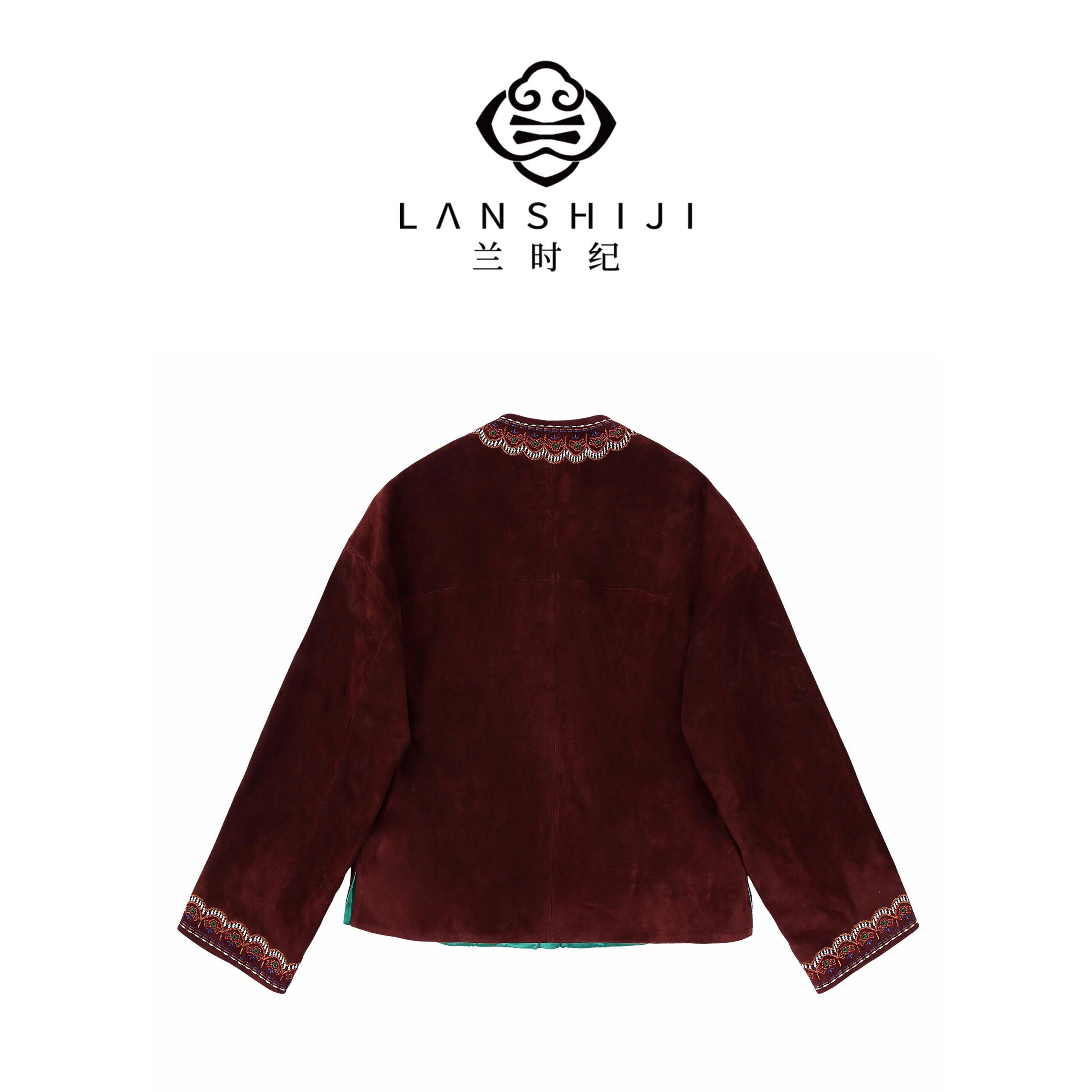 Mixed Suede Goat Leather Coat | 混血绒面羊皮外套 - Image 2
