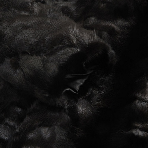 Handcrafted Water Ripple Mink SAGA Certified Luxury Fur Coat - Image 9