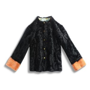 Double-Sided Song Brocade Fur Coat | 双面双穿宋锦皮草外套