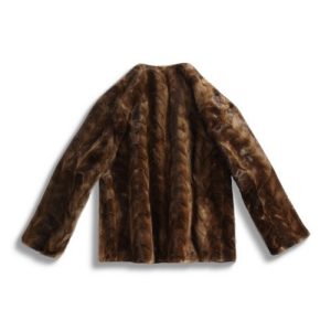 Alternative view of Crescent Sable Reversible Fur Coat - Double-Sided Luxury Fur Jacket for Women