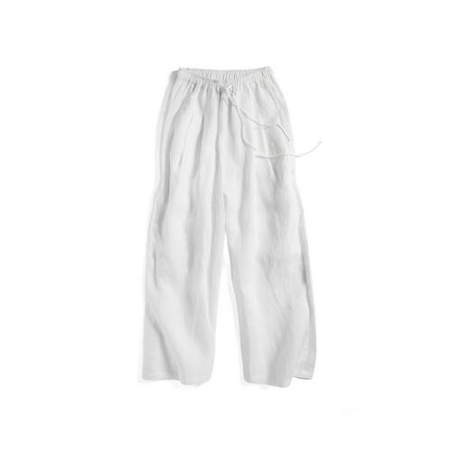 Relaxed-Fit Linen Pants - Comfortable & Breathable Loose Trousers for Everyda...