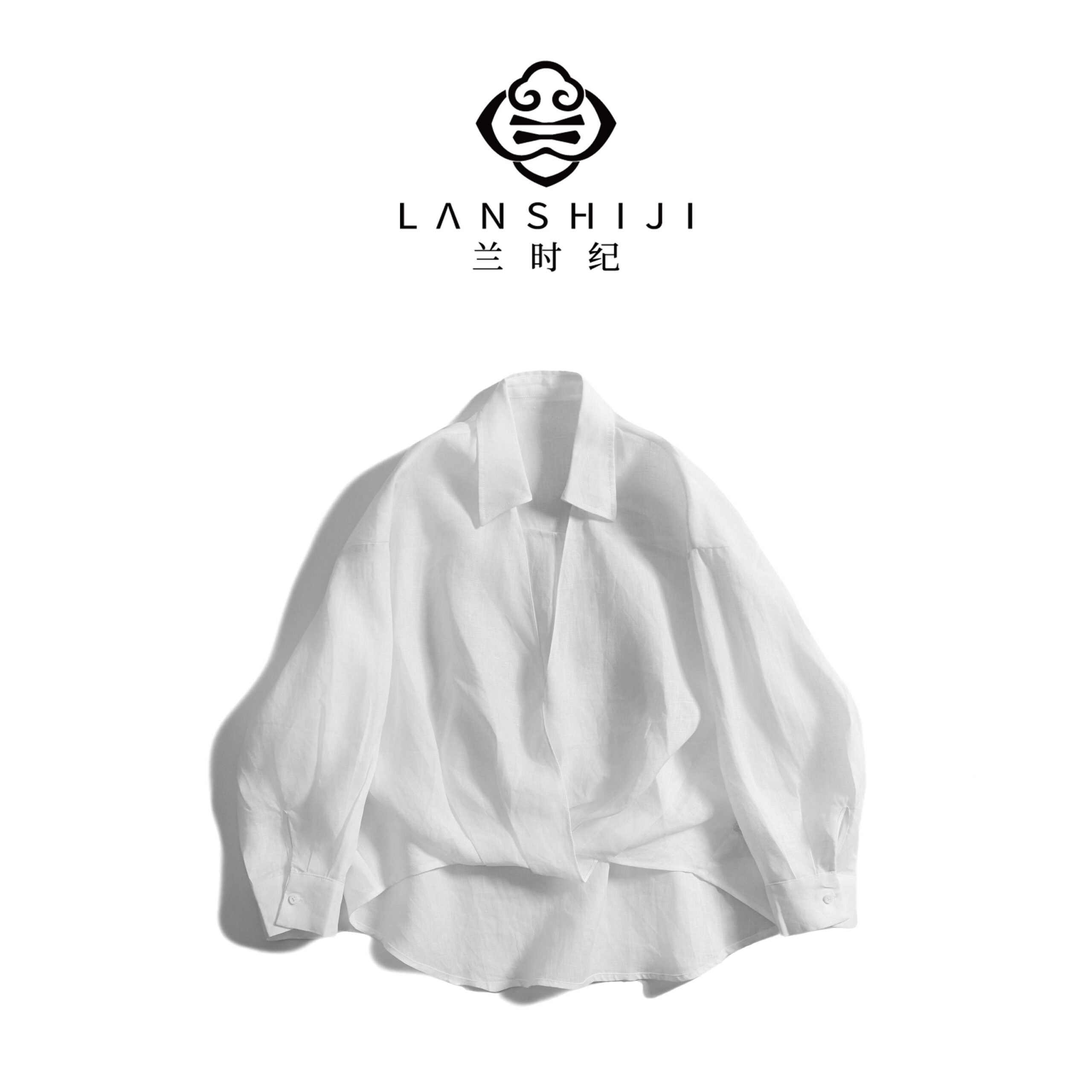White Relaxed-Fit Linen Shirt - Comfortable and Stylish for Everyday Wear