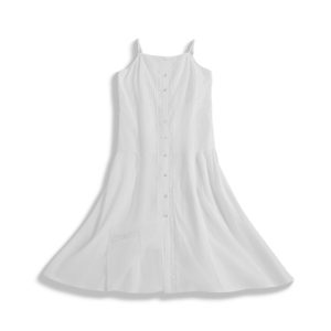 Ribbed Tank Dress | 黑打条背心连衣裙