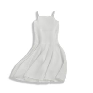Alternative view of Ribbed Tank Dress | 黑打条背心连衣裙
