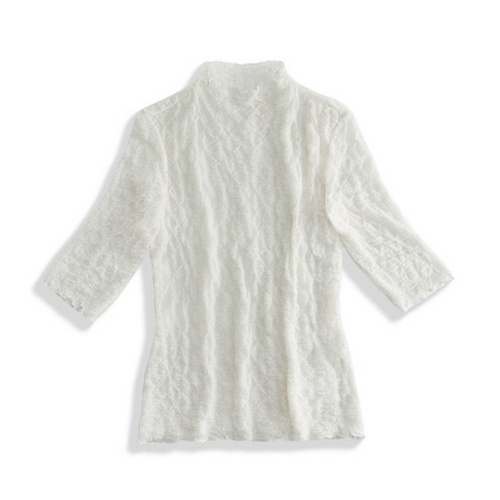 Versatile Short-Sleeve Base Layer in white | 白色万能半袖打底 - Image 3