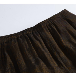 Alternative view of Jade from Kunshan Brown Pants