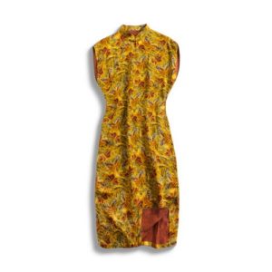 Golden Dream of Butterflies Qipao Cheongsam | 金色梦蝶旗袍