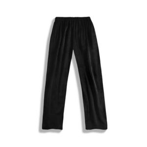 Jacquard Straight-Leg Pants in black | 黑提花直筒裤
