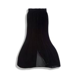 Alternative view of Real Silk Velvet Bud Skirt | 真丝丝绒花苞裙