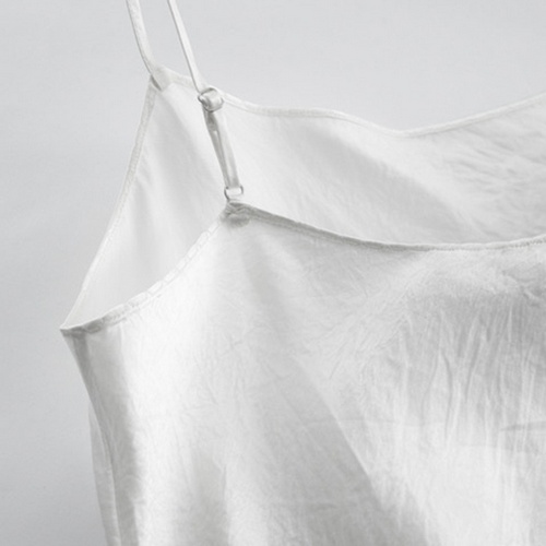 Acetate Cami Top in white | 白醋酸吊带 - Image 4