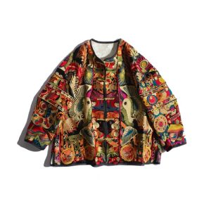 2 Million Stitches Traditional Hmong Embroidery Jacket Chinese Intangible Cultural Heritage Handcrafted Artisan Wear