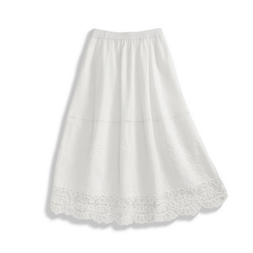 Cocoon-Shaped Midi Skirt | 茧型结构半裙