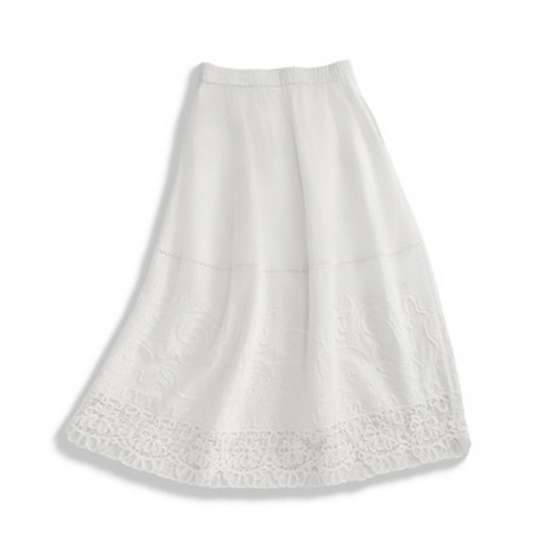 Cocoon-Shaped Midi Skirt | 茧型结构半裙 - Image 2