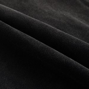 Alternative view of Panda Egg-Shaped Washed T-Shirt in black | 黑熊猫蛋形炒色 T 恤