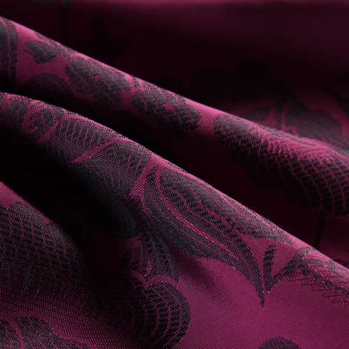 Genuine Silk Vintage Satin Short Qipao Cheongsam with Floral Embroidery and E... - Image 6
