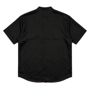 Alternative view of Xiangyun Sha Hundred Birds Men's Shirt | 香云纱百鸟男士衬衣