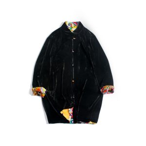 Emma Velvet Reversible Coat | 艾玛丝绒双面大衣