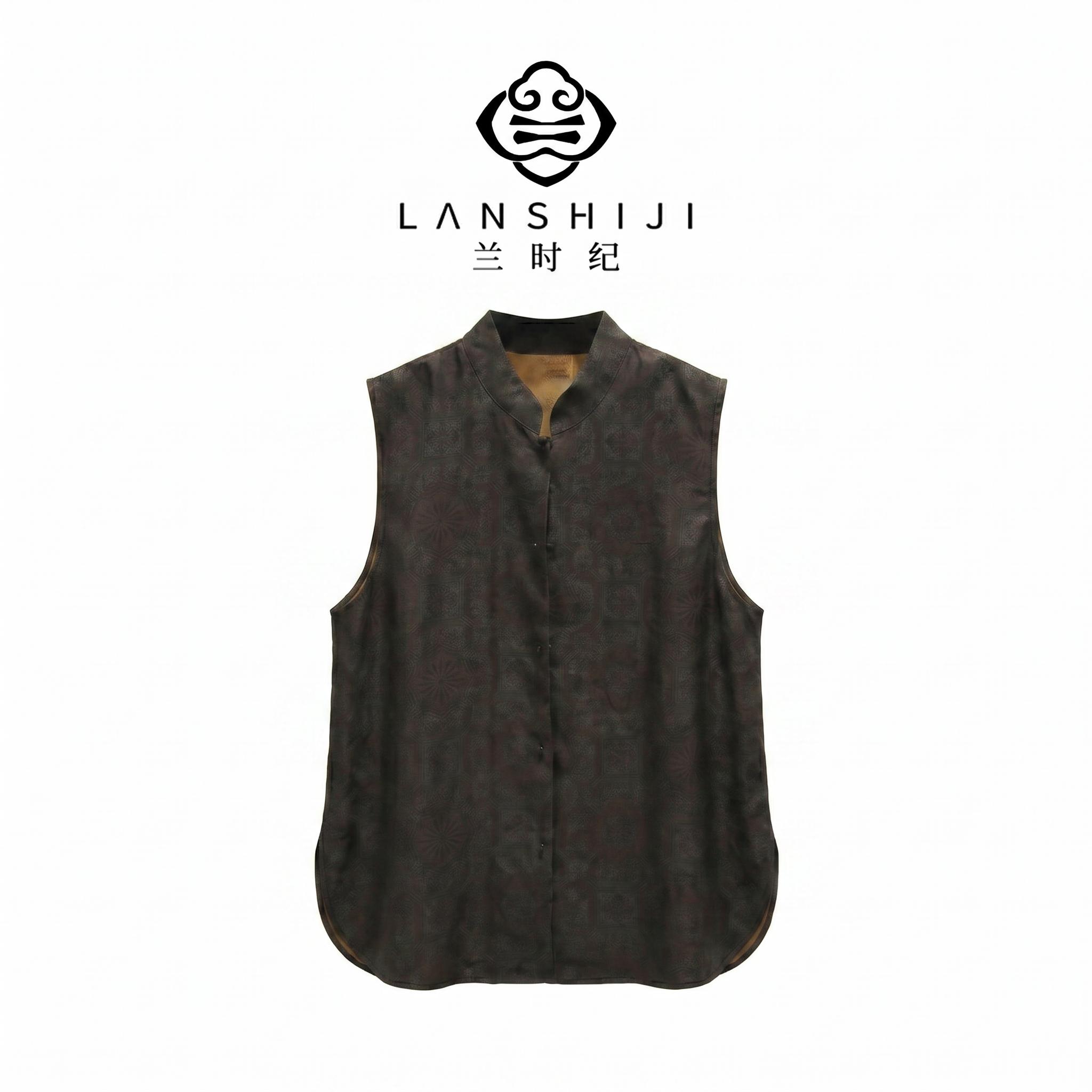Shangjiukai Multicolored Brocade Xiangyunsha Vest | 上九楷五彩霞锦香云纱马甲