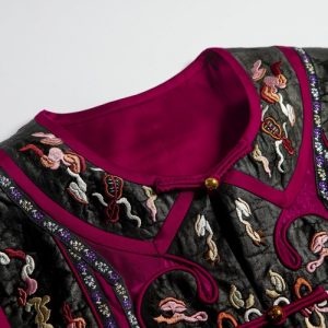 Alternative view of Heavy-Embellished Ruyi Vest | 重工如意马甲