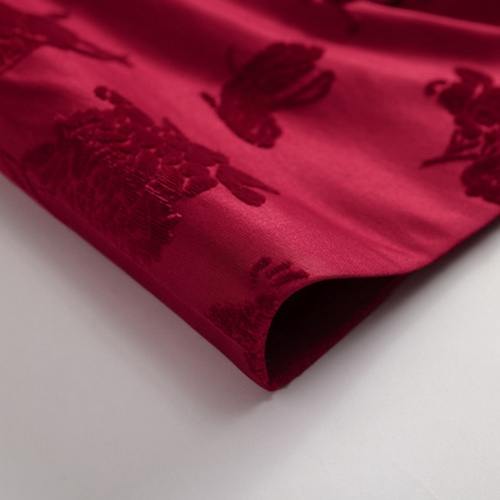 Red Butterfly Missing Flowers Zhang Velvet Vest for Women Elegant and Comfort... - Image 7