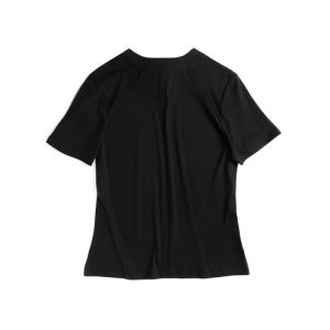 Black Pima Cotton T-Shirt | 匹马棉