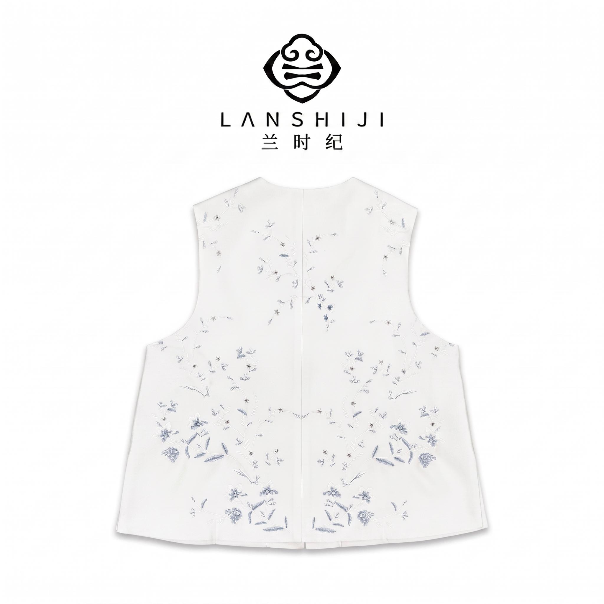 秀珍珠绣花马甲 Pearl Embroidered Vest - Image 2