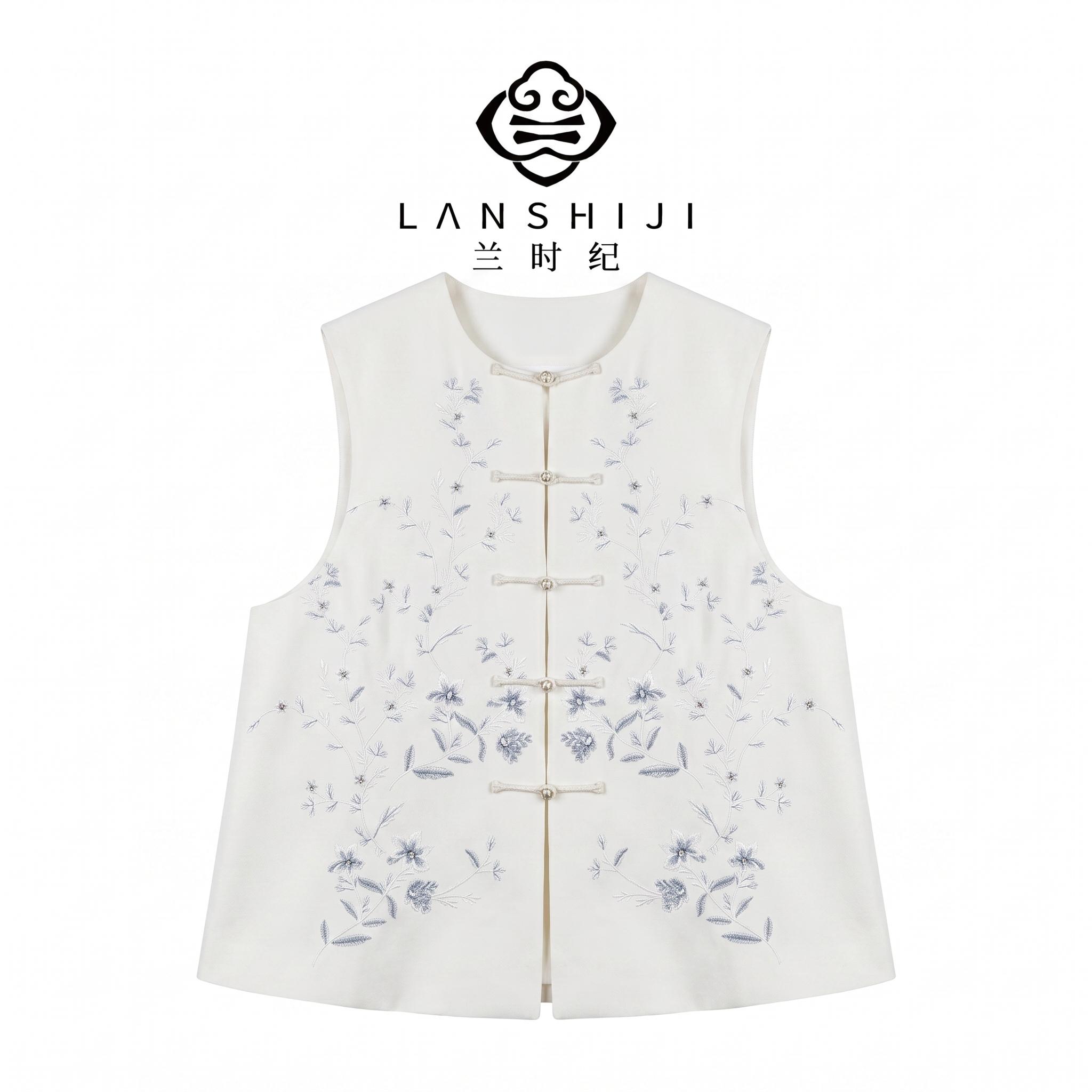 秀珍珠绣花马甲 Pearl Embroidered Vest