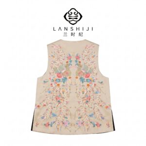 Alternative view of 凤凰满秀图马甲 Phoenix Embroidered Vest