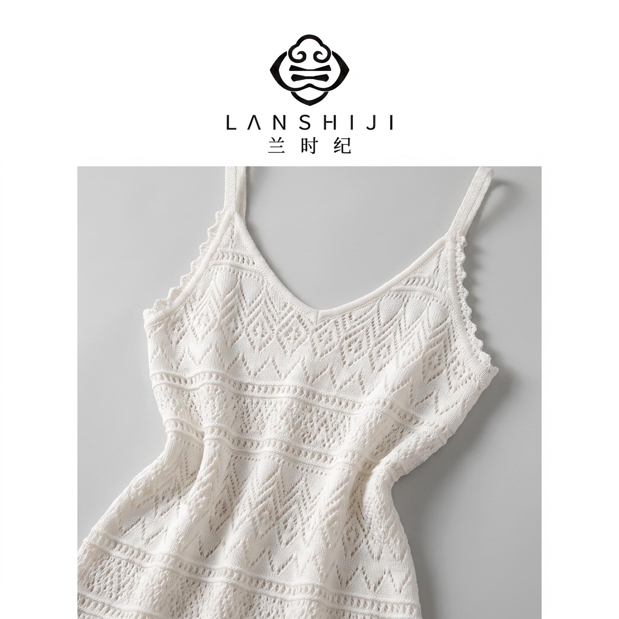 和纸纱吊带裙 Washi Fiber Camisole Dress - Image 3